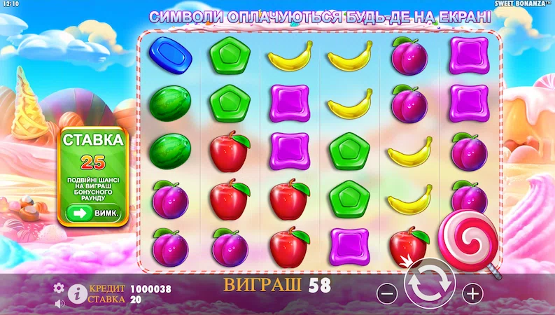 Sweet Bonanza slotspel